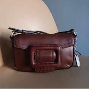 The BRIDGE Chocolate Brown Crossbody Bag